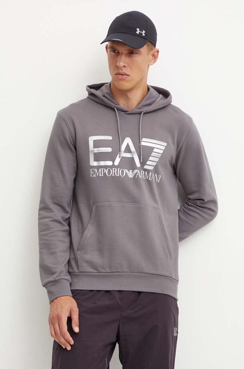 EA7 Emporio Armani Памучен суичър
