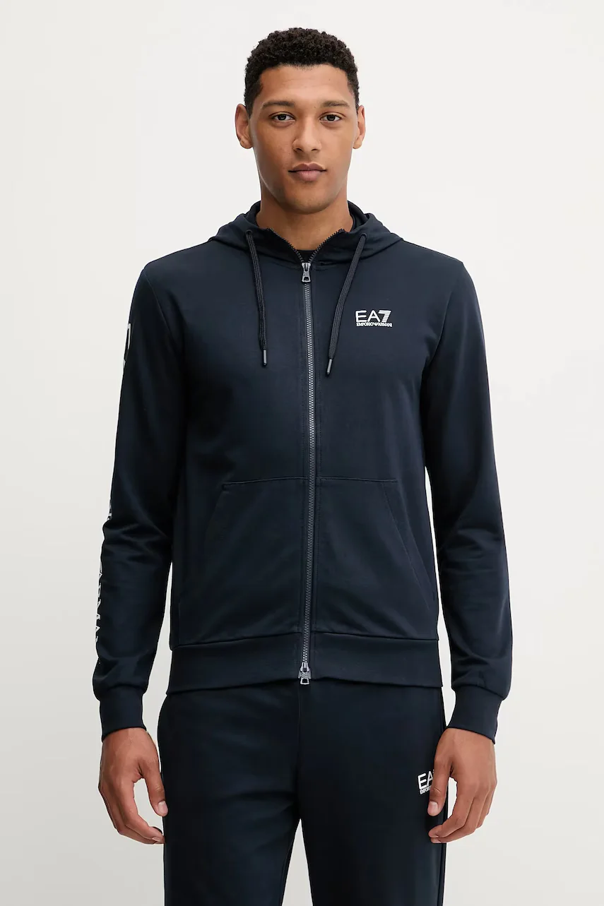 EA7 Emporio Armani Памучен суичър