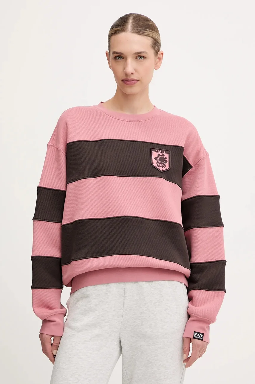EA7 Emporio Armani Памучен суичър