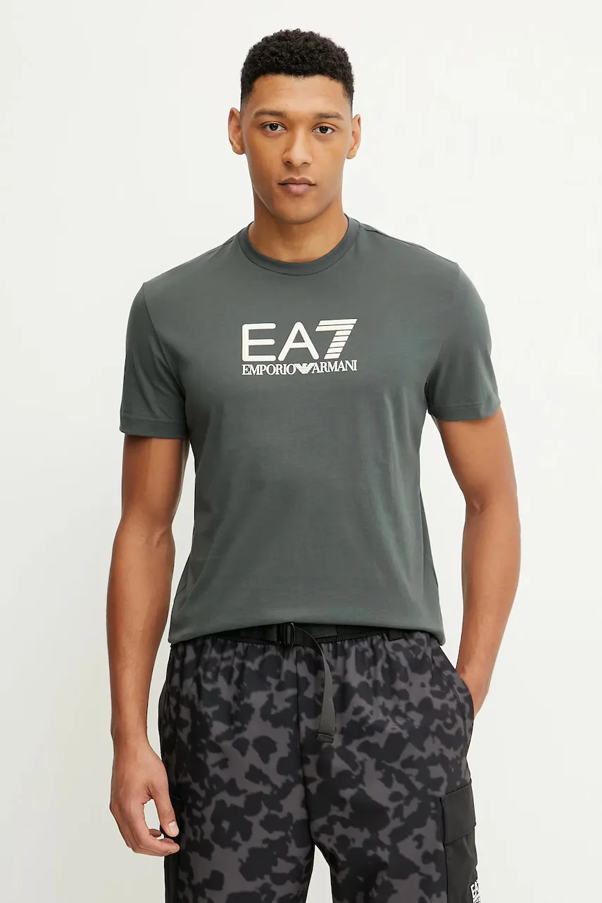 EA7 Emporio Armani Памучна тениска