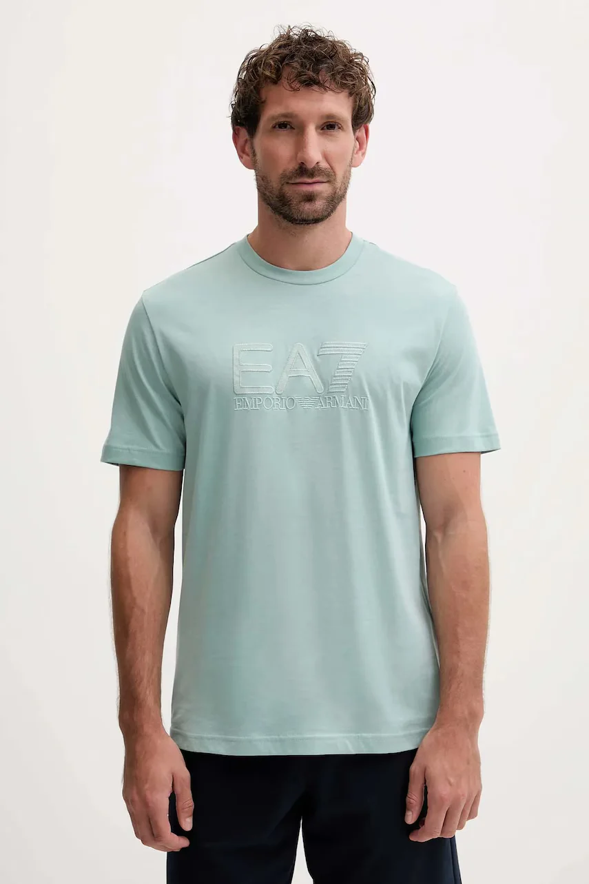 EA7 Emporio Armani Памучна тениска