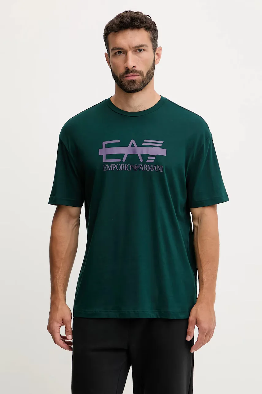 EA7 Emporio Armani Памучна тениска