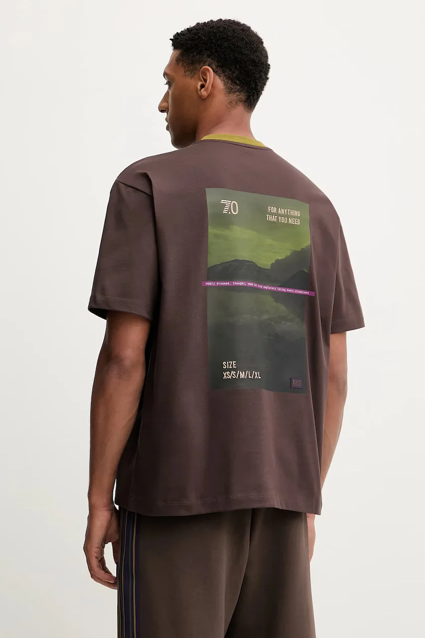 EA7 Emporio Armani Памучна тениска
