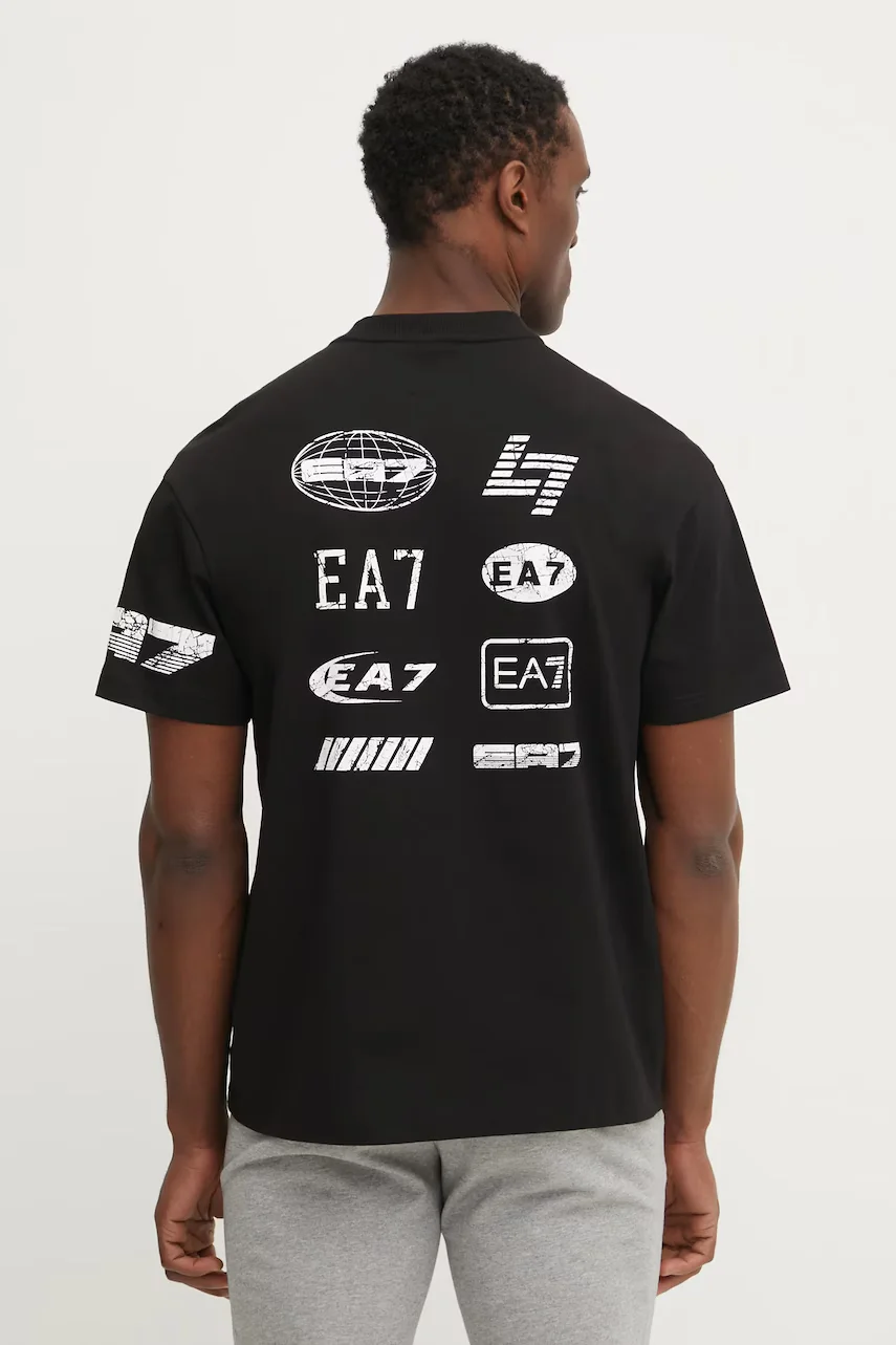 EA7 Emporio Armani Памучна тениска