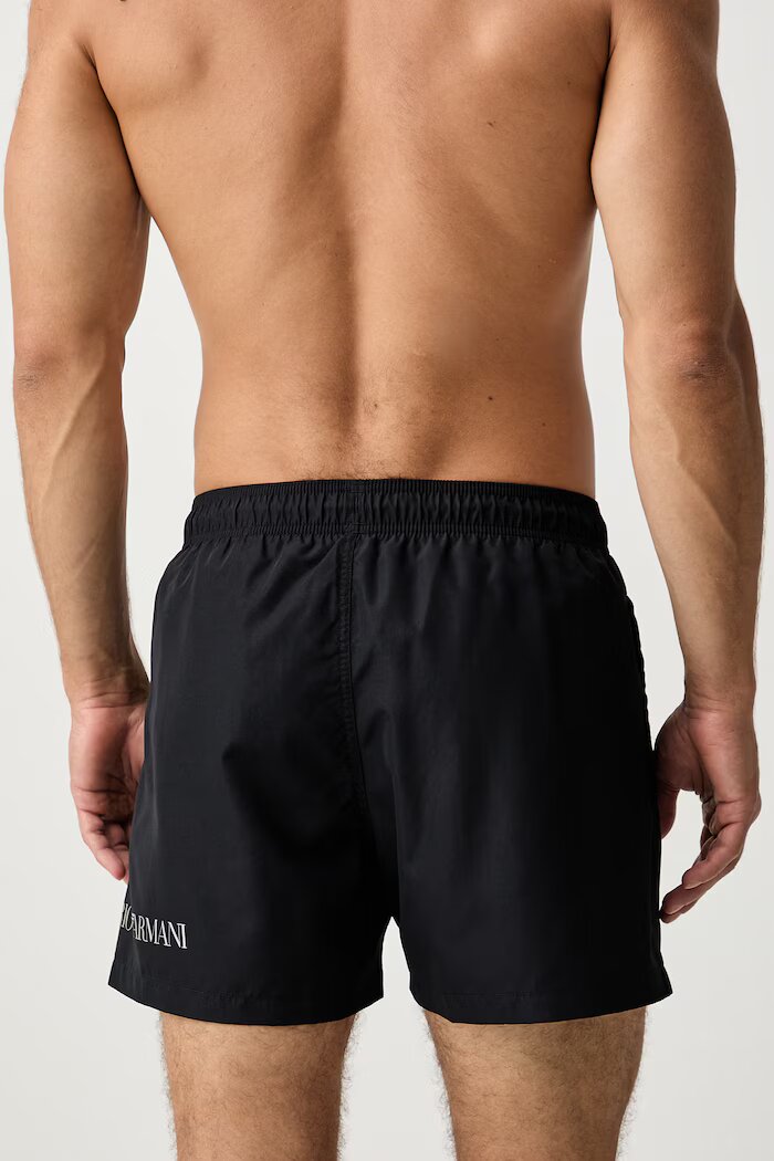 EA7 Emporio Armani плувни шорти мъжки черни AF13049.7M002000