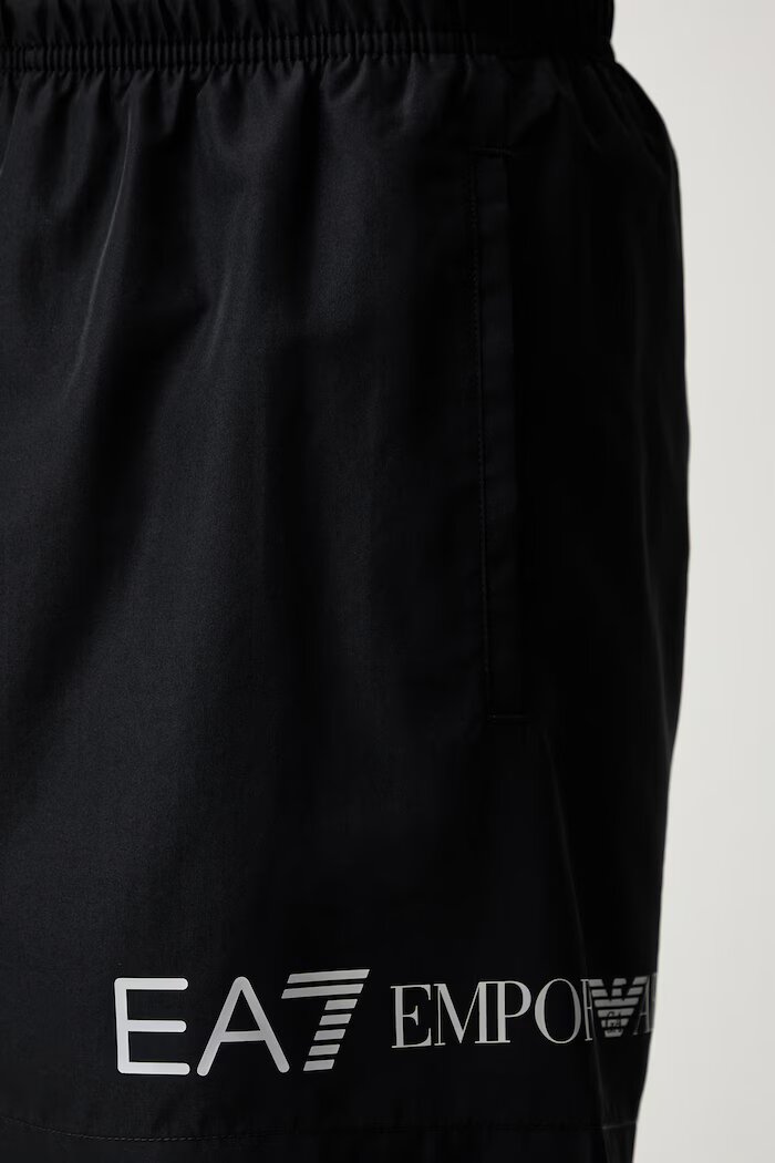 EA7 Emporio Armani плувни шорти мъжки черни AF13049.7M002000