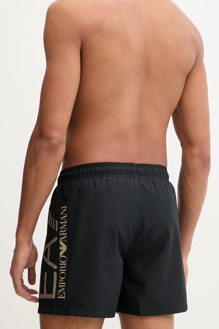 EA7 Emporio Armani плувни шорти мъжки черни AF14497.7M002001