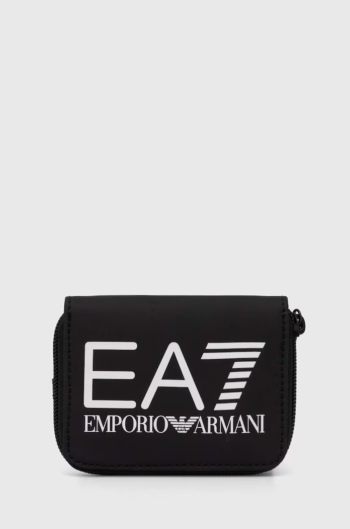 EA7 Emporio Armani Портмоне в черно 3R910.245055