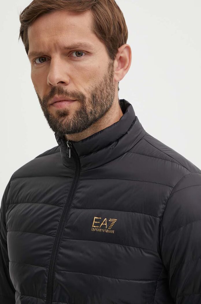 EA7 Emporio Armani Пухено яке в черно преходен модел PNGPZ.8NPB23