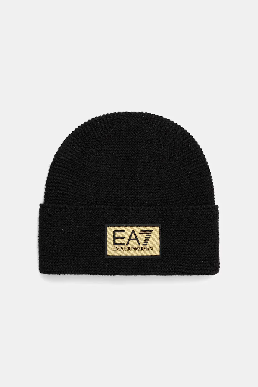 EA7 Emporio Armani Шапка с вълна
