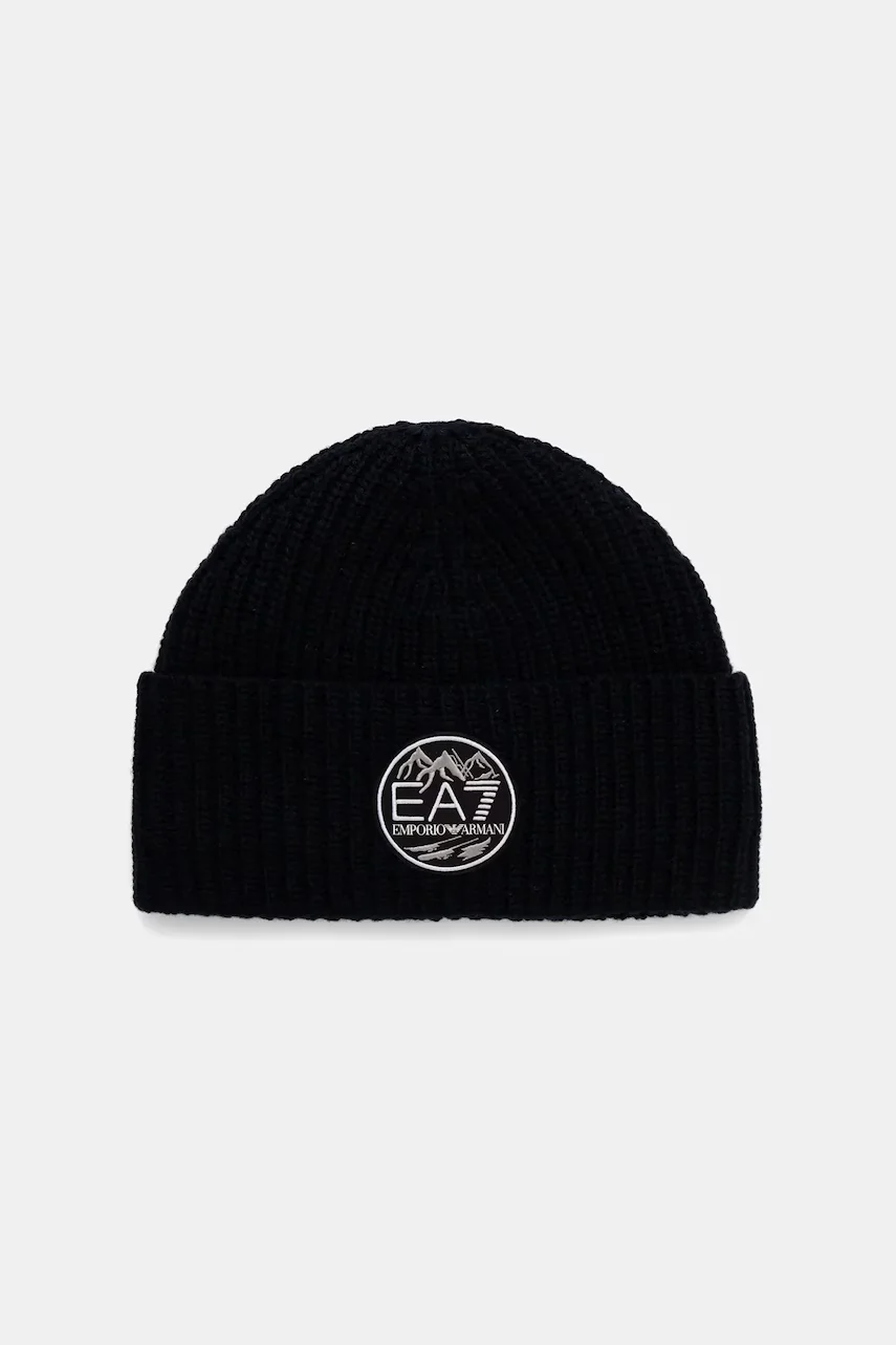 EA7 Emporio Armani Шапка с вълна