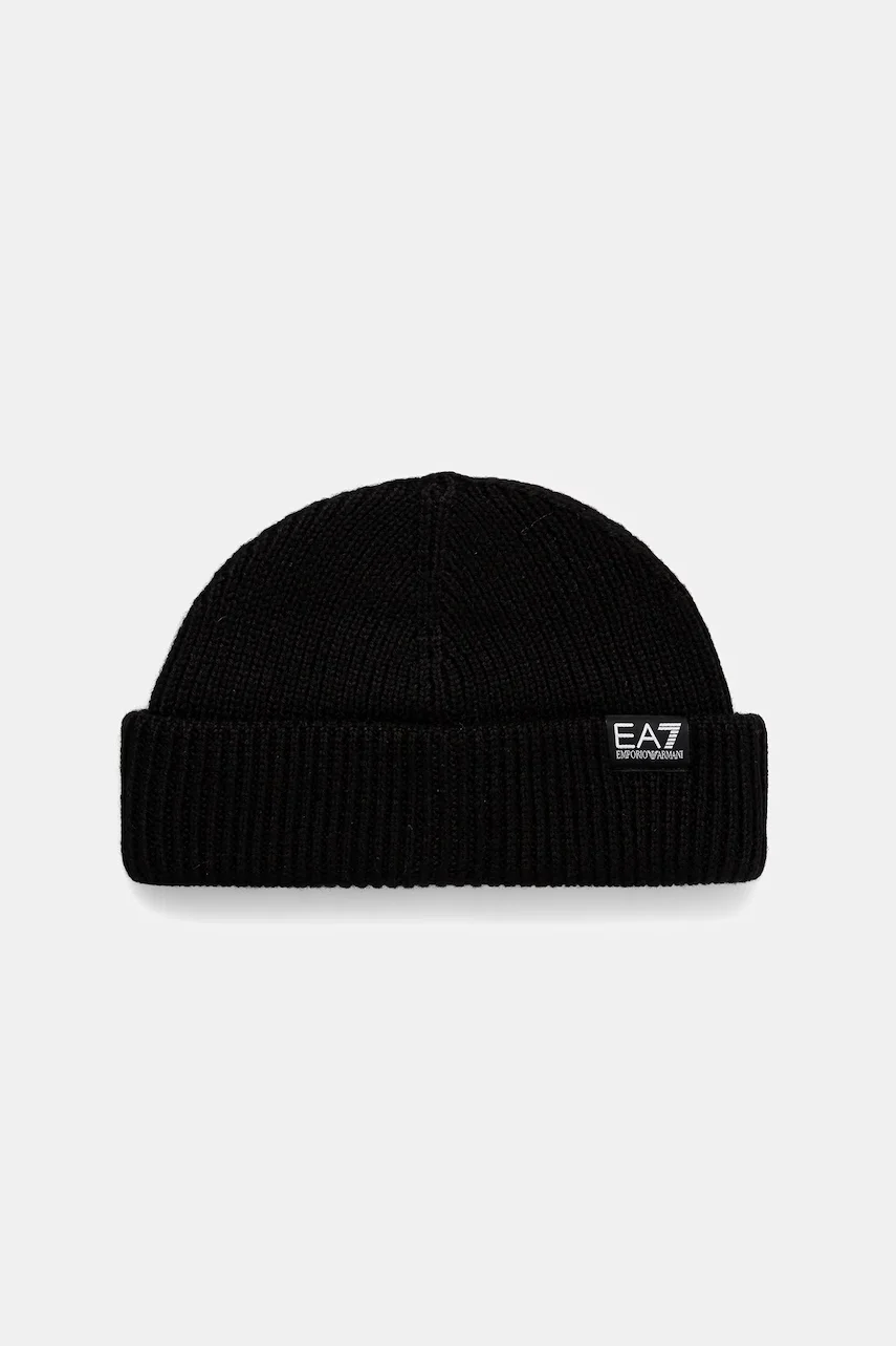 EA7 Emporio Armani Шапка с вълна