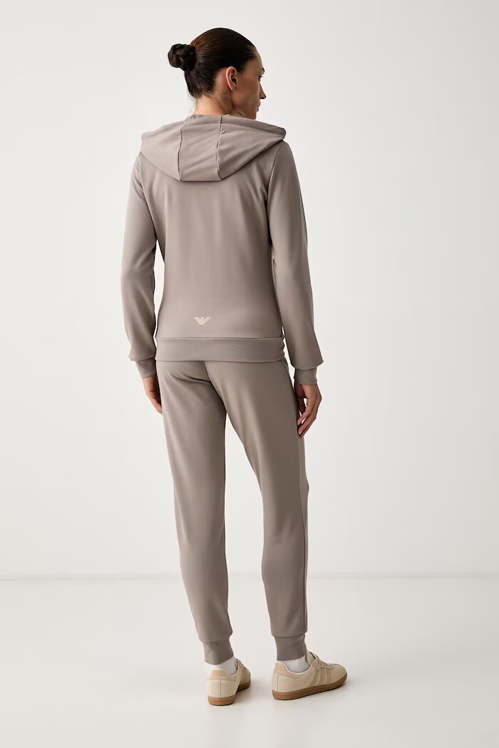 EA7 Emporio Armani спортен комплект анцуг дамски кафяв TJ9RZ.8NTV51