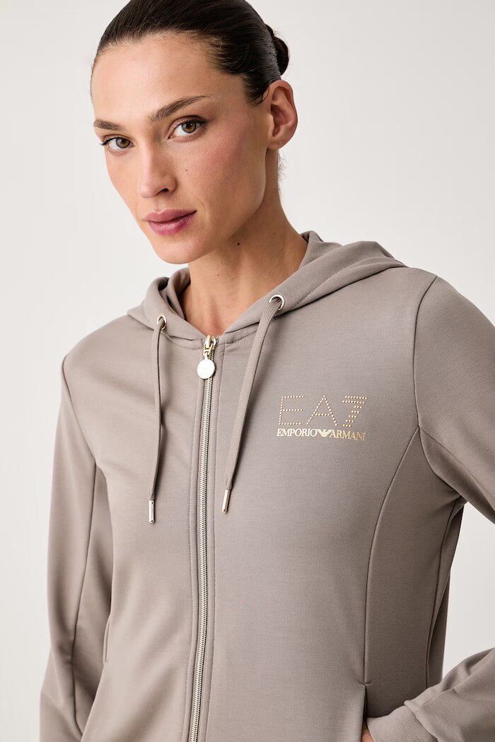 EA7 Emporio Armani спортен комплект анцуг дамски кафяв TJ9RZ.8NTV51