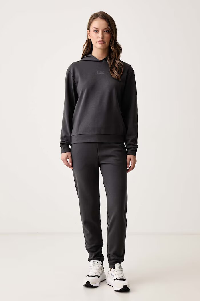 EA7 Emporio Armani спортен комплект анцуг дамски сив AF10443.7W001949