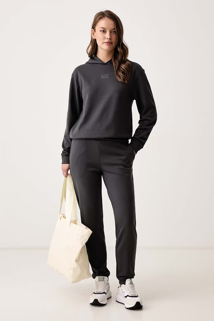 EA7 Emporio Armani спортен комплект анцуг дамски сив AF10443.7W001949
