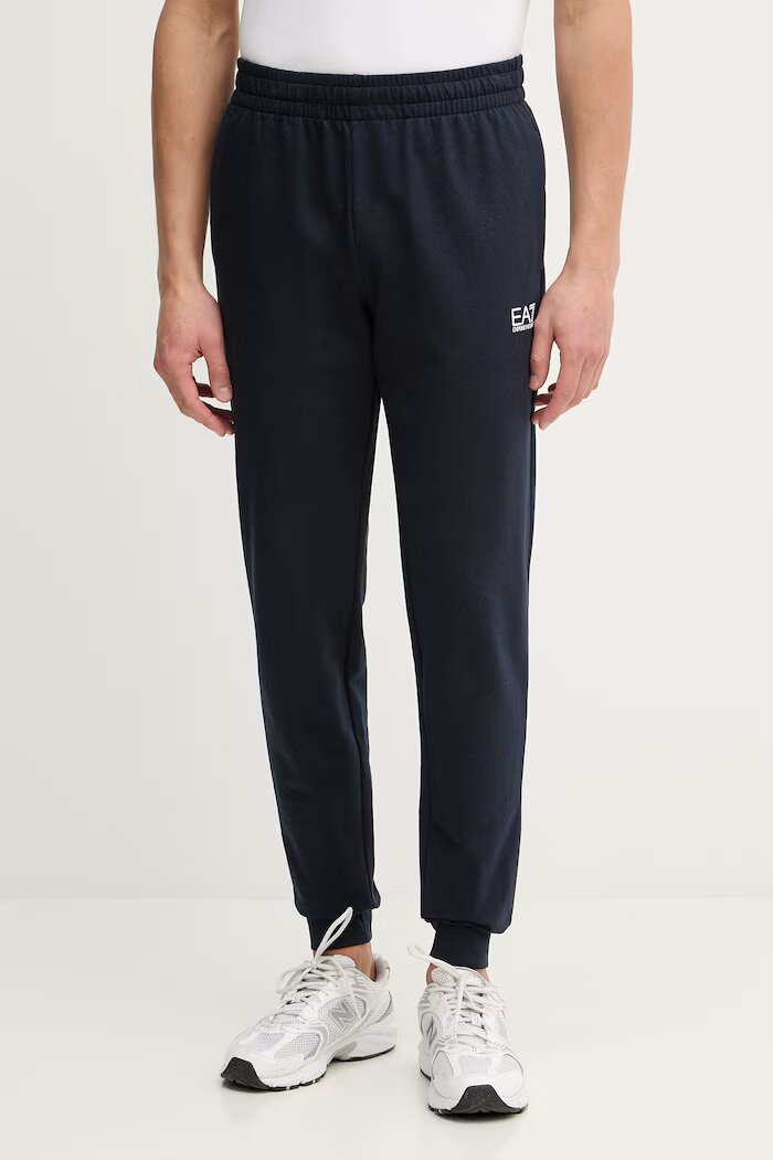 EA7 Emporio Armani спортен комплект анцуг мъжки от памук бежов PJVRZ.8NPV60
