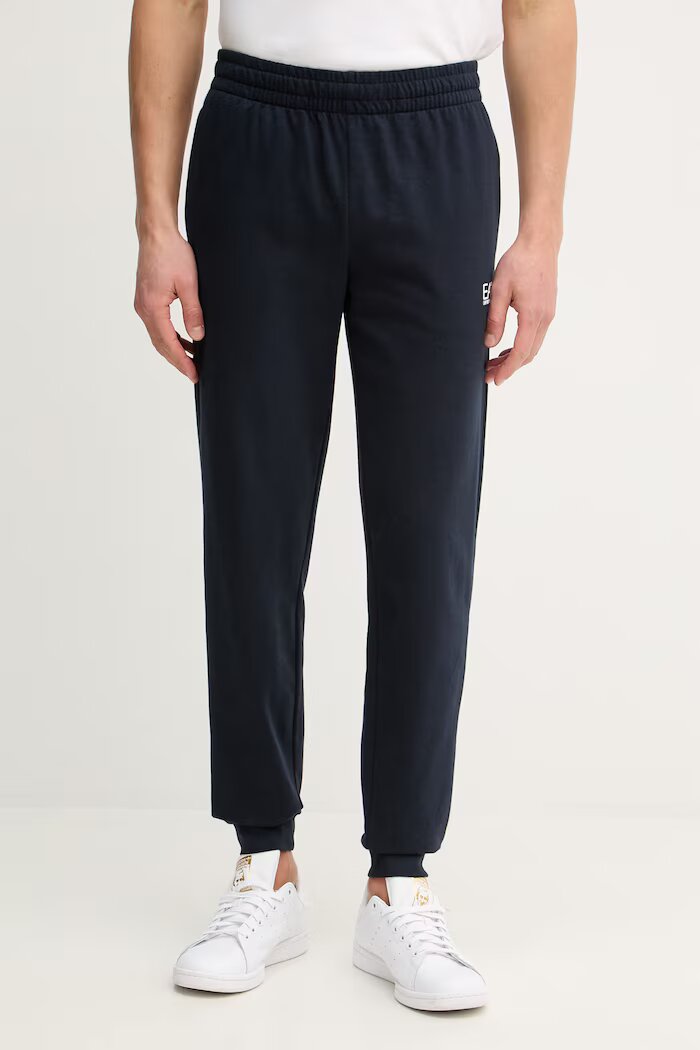 EA7 Emporio Armani спортен комплект анцуг мъжки от памук бежов PJVRZ.8NPV63