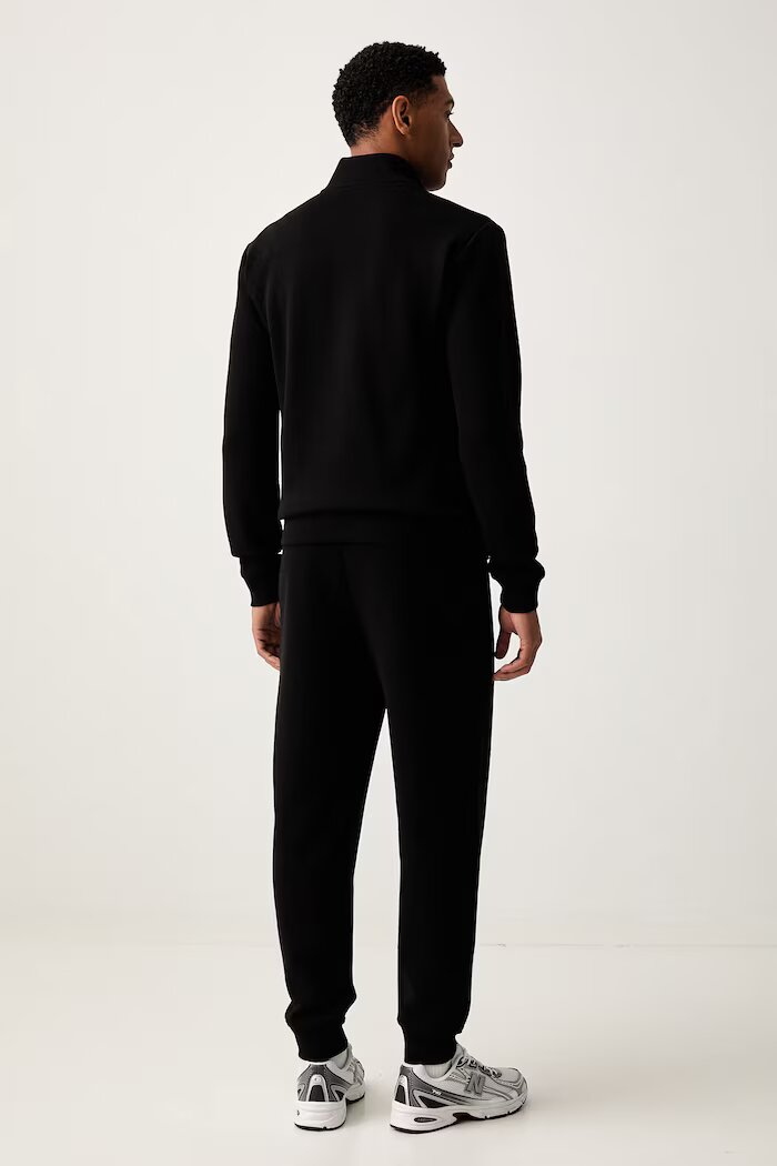 EA7 Emporio Armani спортен комплект анцуг мъжки от памук черен AF21822.7M002236
