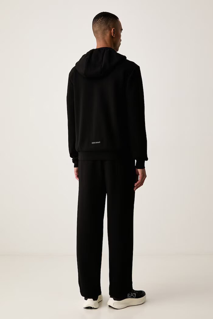 EA7 Emporio Armani спортен комплект анцуг мъжки с памук черен AF20845.7M002520