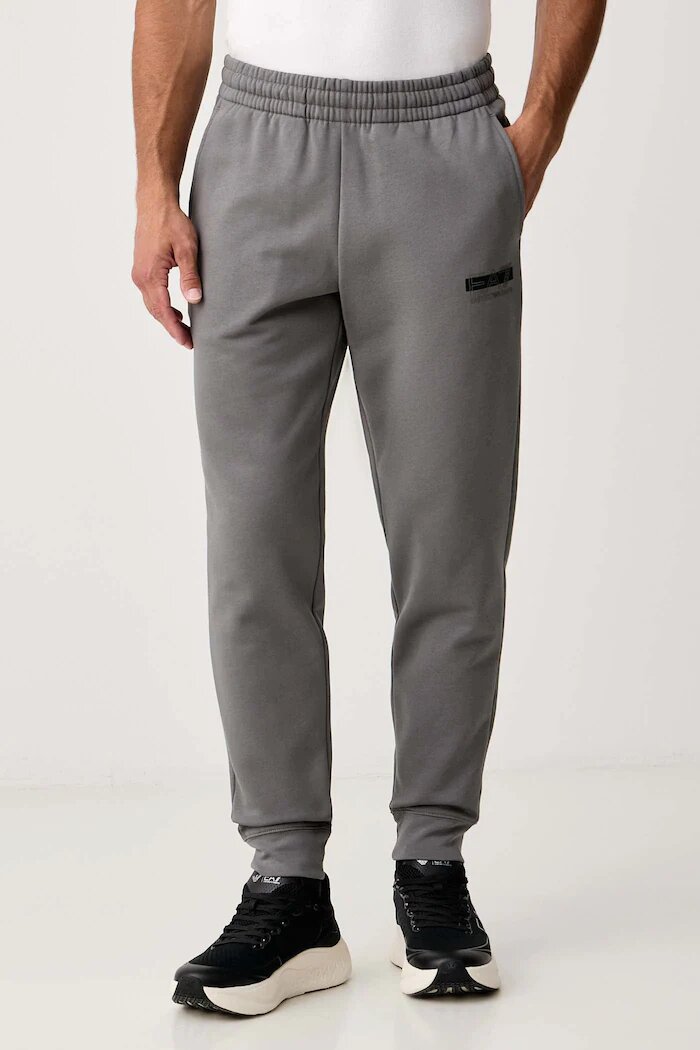 EA7 Emporio Armani спортен комплект анцуг мъжки с памук сив AF10377.7M002430