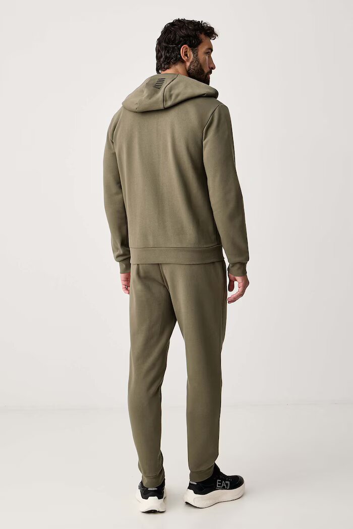 EA7 Emporio Armani спортен комплект анцуг мъжки с памук зелен PJVTZ.8NPV68
