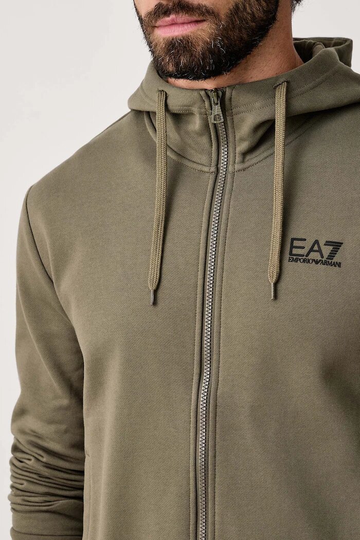 EA7 Emporio Armani спортен комплект анцуг мъжки с памук зелен PJVTZ.8NPV68