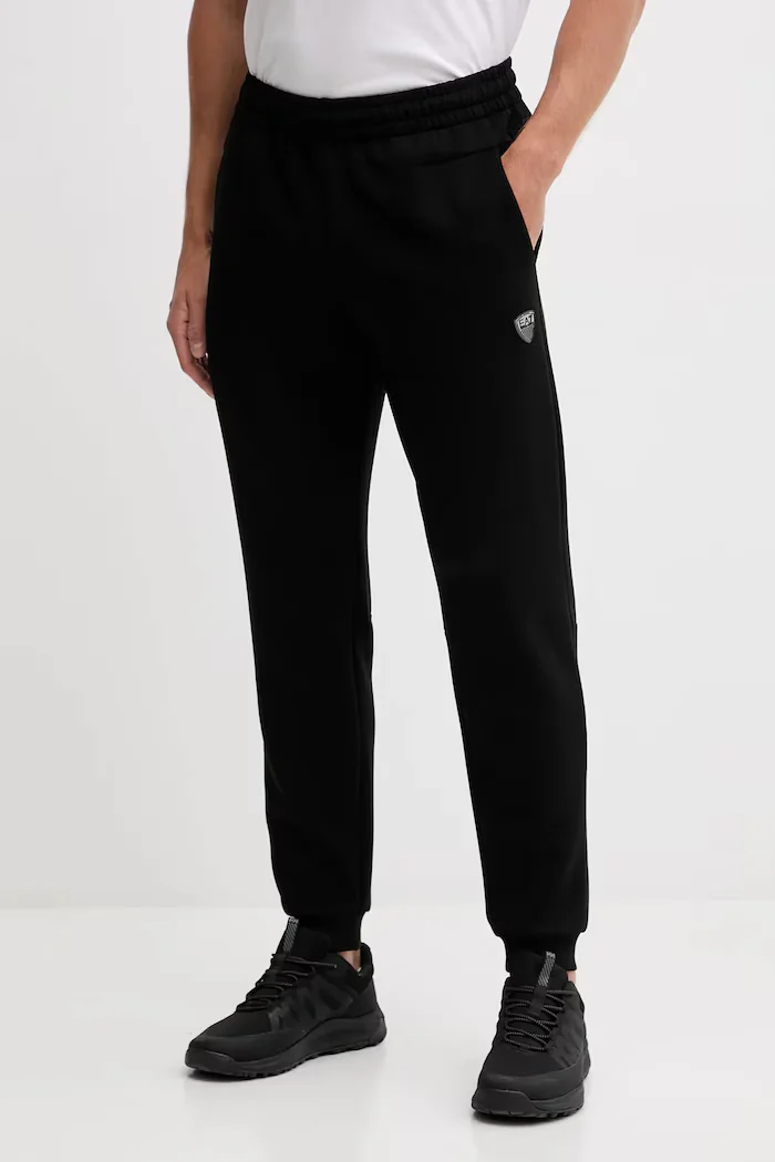EA7 Emporio Armani спортен комплект анцуг мъжки с вискоза черен 8NPV56.PJ4EZ