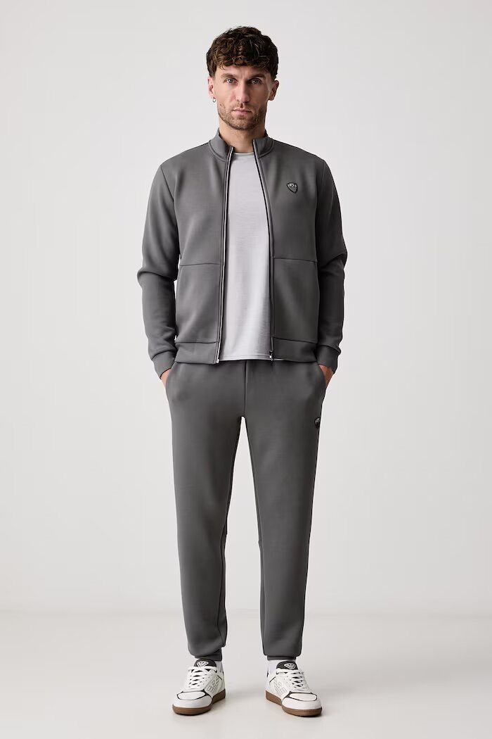 EA7 Emporio Armani спортен комплект анцуг мъжки сив PJ4EZ.8NPV56