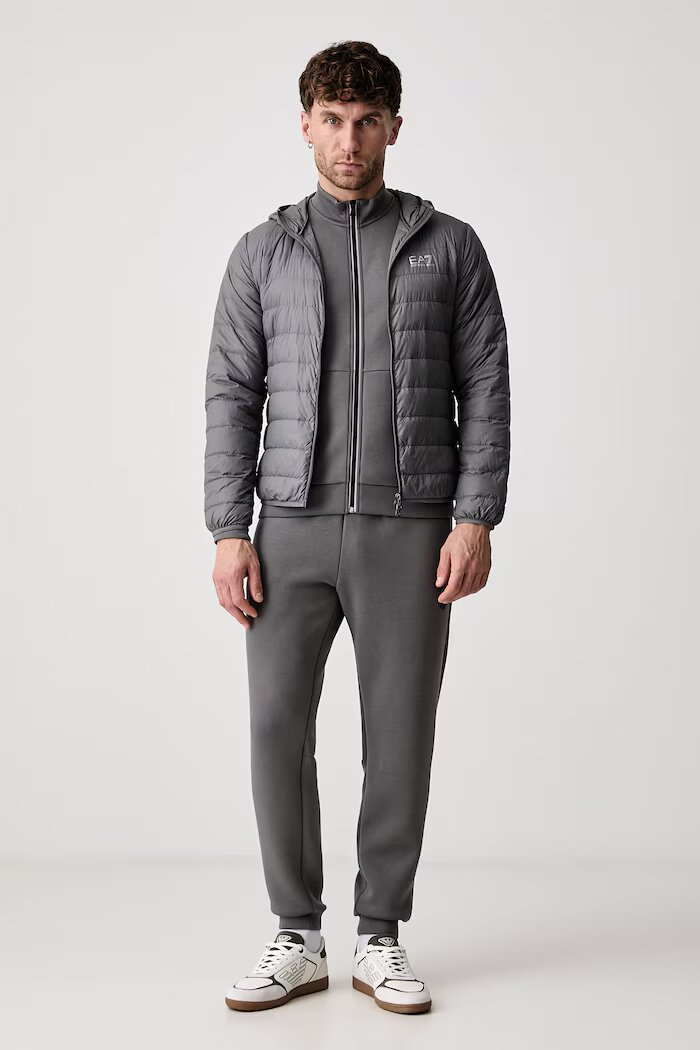 EA7 Emporio Armani спортен комплект анцуг мъжки сив PJ4EZ.8NPV56