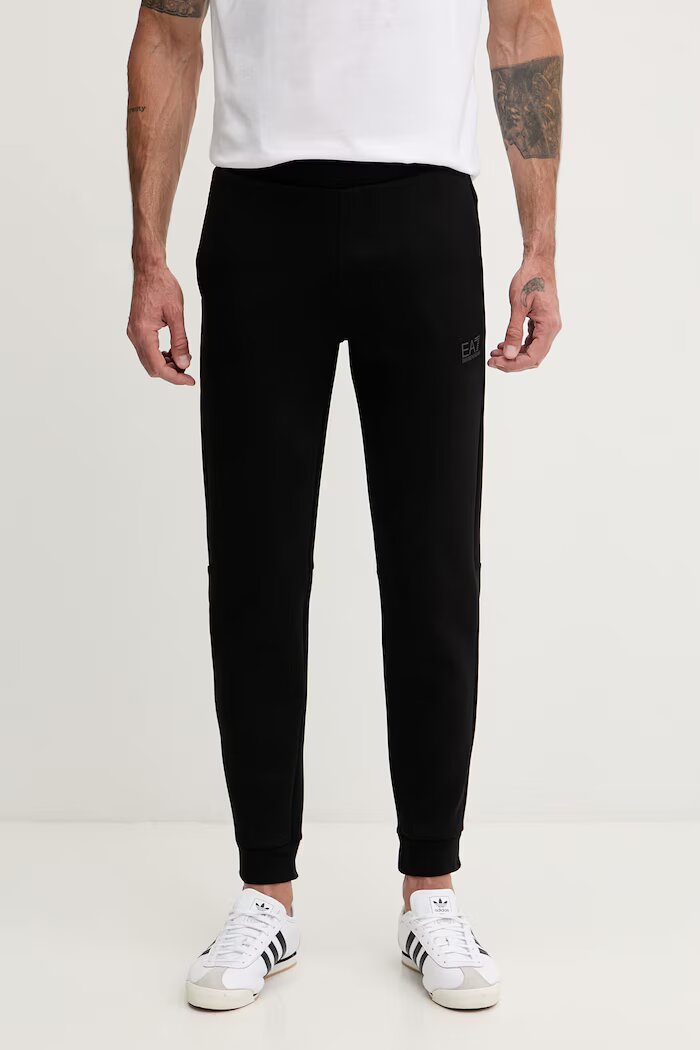 EA7 Emporio Armani спортен комплект мъжки с памук бежов AF20845.7M001602