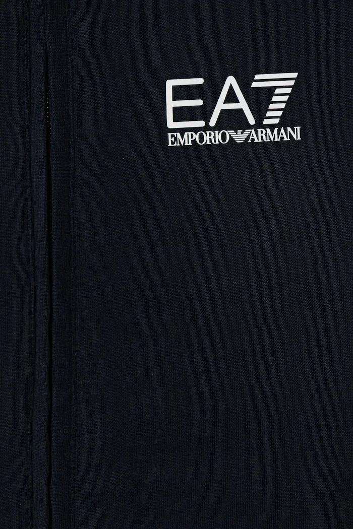 EA7 Emporio Armani спортен комплект за деца от памук тъмносин 7B000030 AF10380