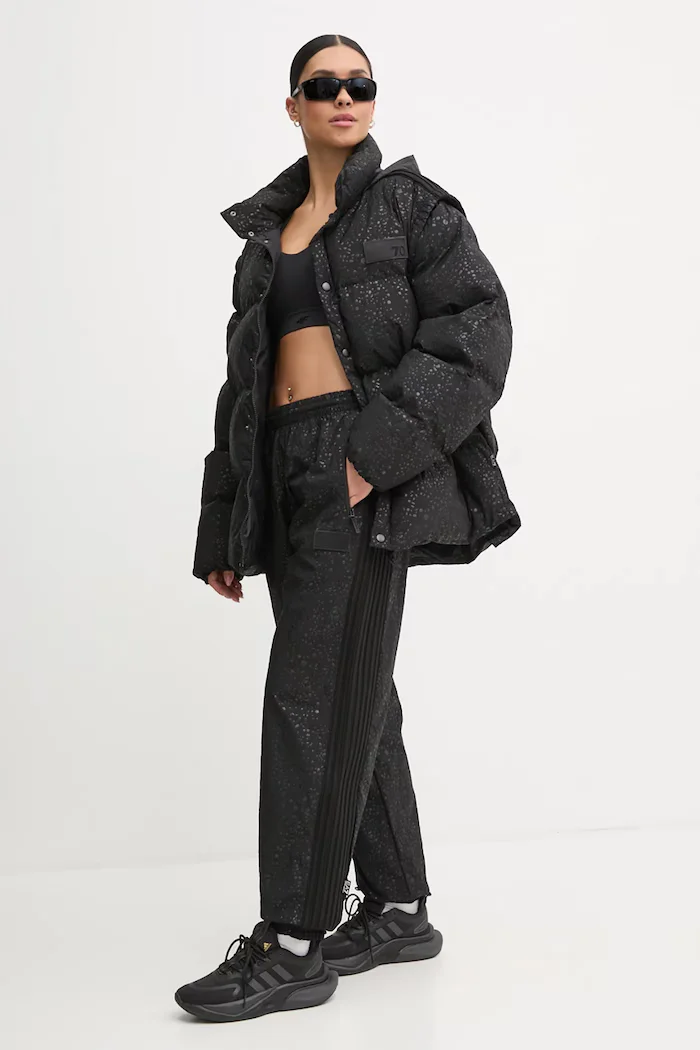 EA7 Emporio Armani Спортен панталон в черно с десен TNGLZ.6DUP29