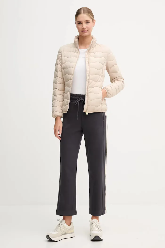 EA7 Emporio Armani Спортен панталон в сиво с апликация AF15528.7W000568