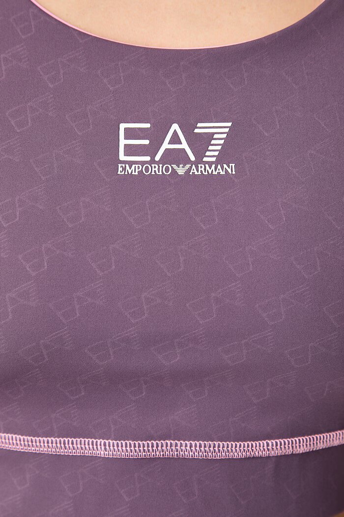 EA7 Emporio Armani спортен сутиен виолетов AF21580.7W001525