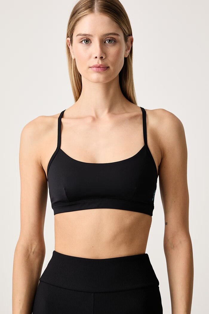 EA7 Emporio Armani спортна блуза с дълги ръкави дамска черна AF12625.7W001569