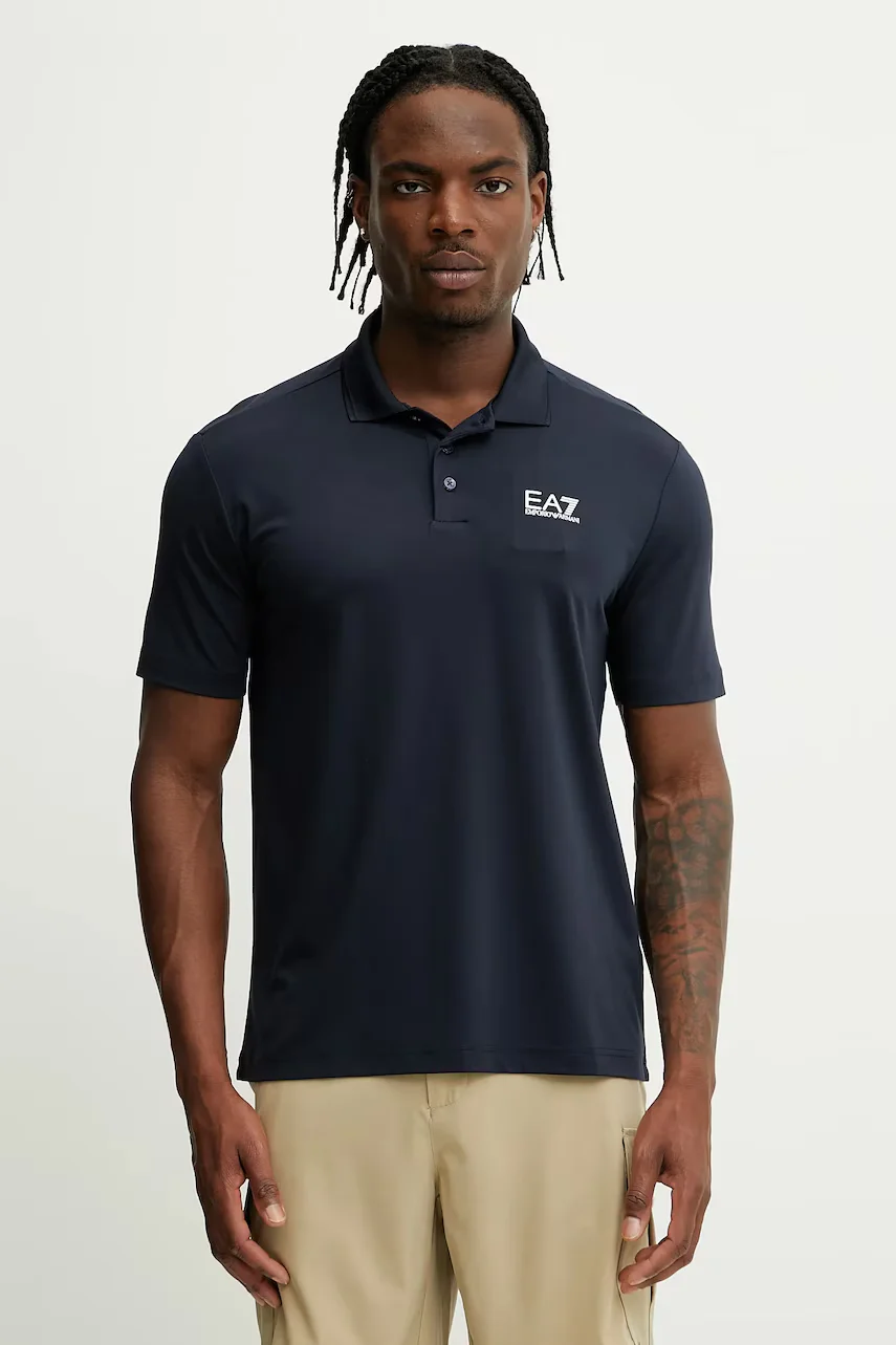 EA7 Emporio Armani Тениска с яка