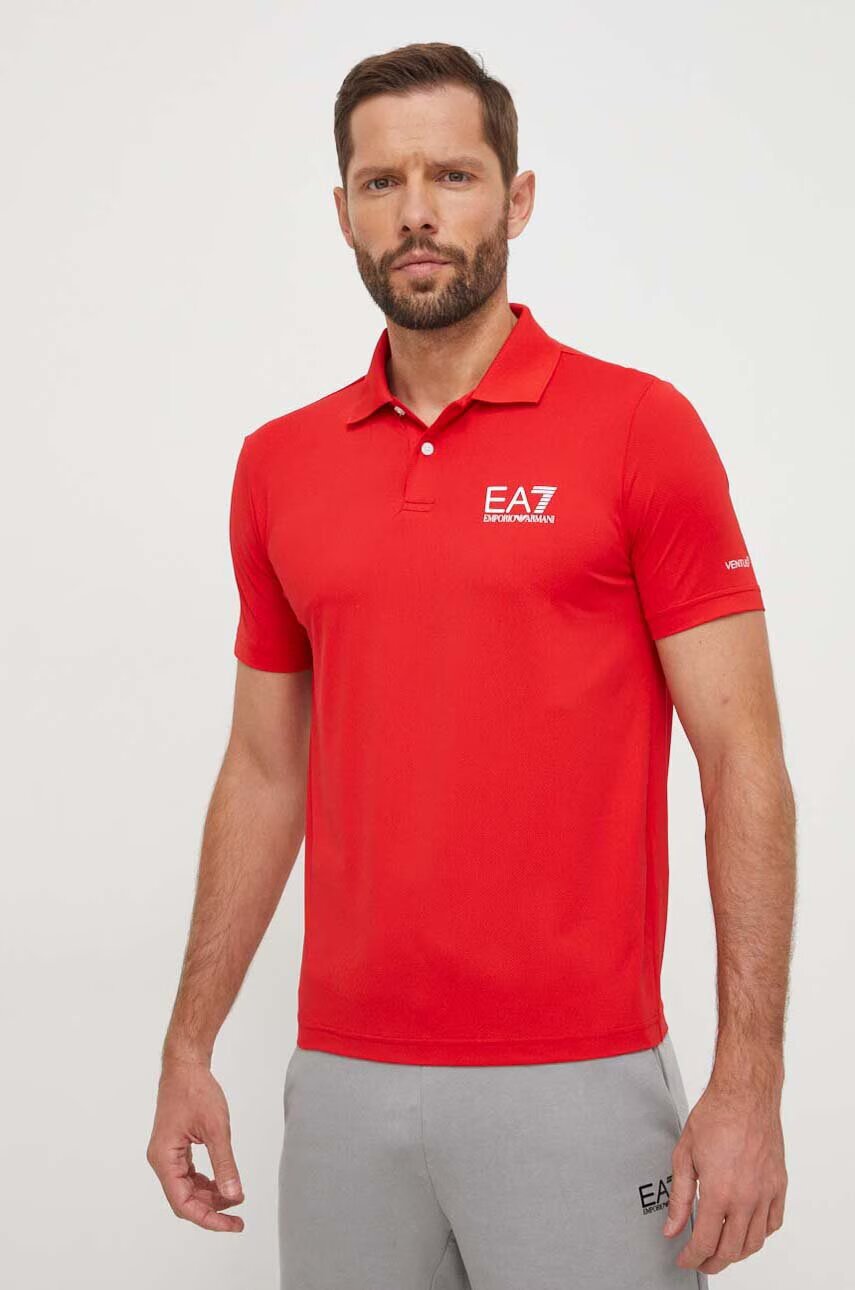 EA7 Emporio Armani Тениска с яка