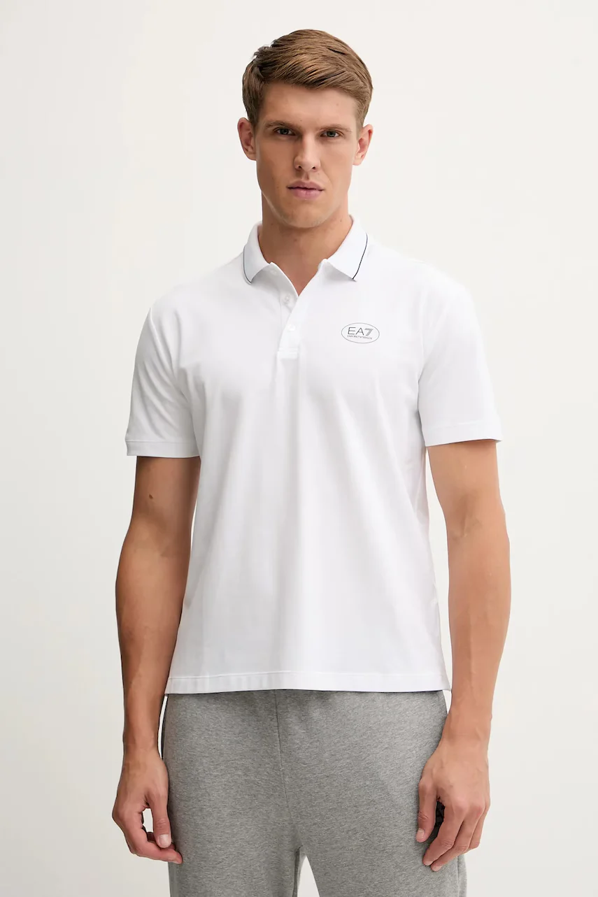 EA7 Emporio Armani Тениска с яка