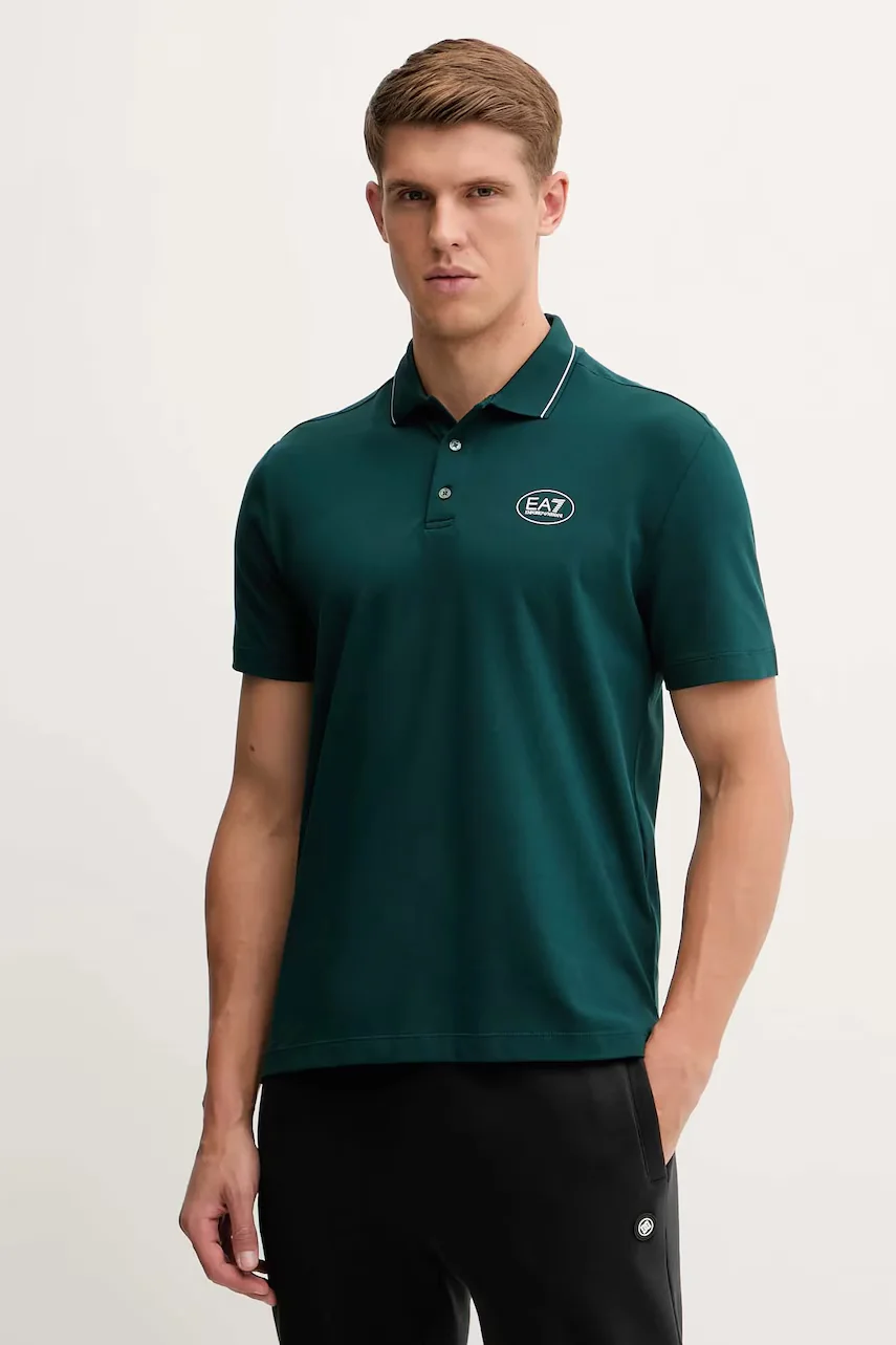 EA7 Emporio Armani Тениска с яка