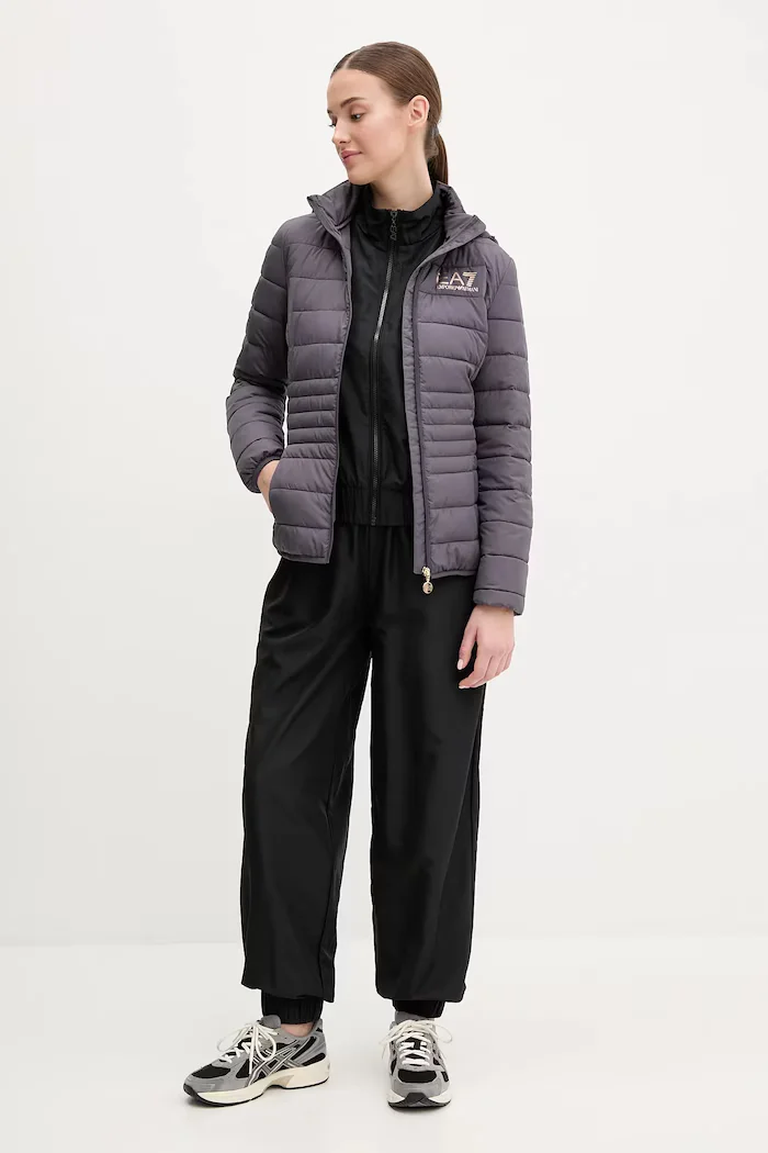 EA7 Emporio Armani яке дамско сиво TNF8Z.8NTB23