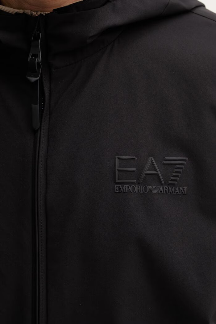 EA7 Emporio Armani Яке в черно преходен модел AF21228.7M002279