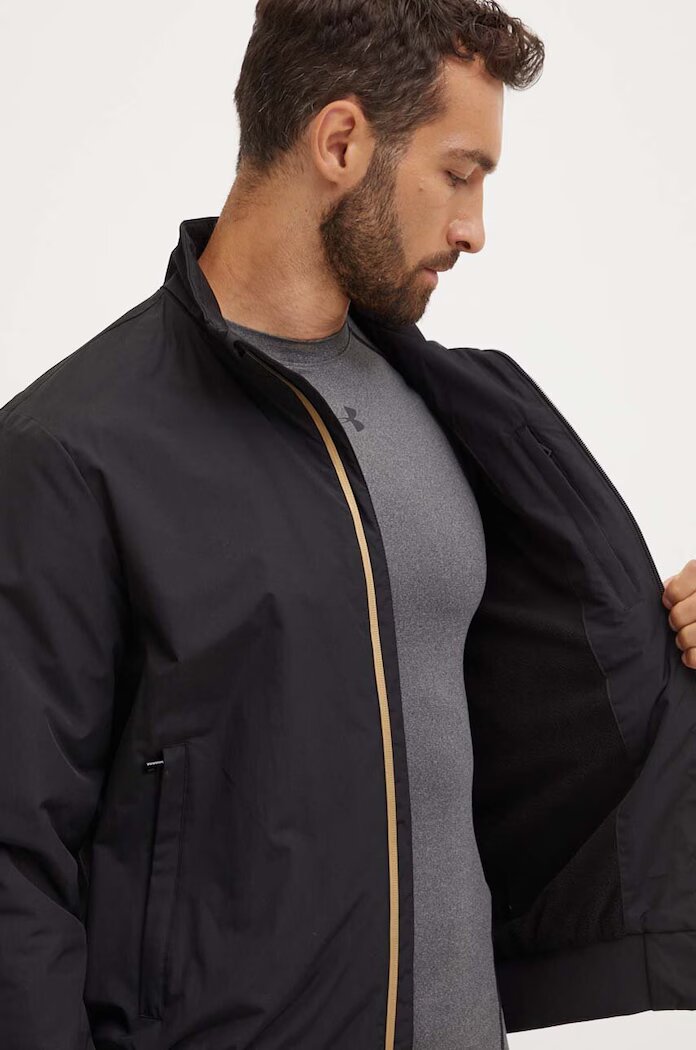 EA7 Emporio Armani Яке в черно преходен модел PNFZZ.8NPB20