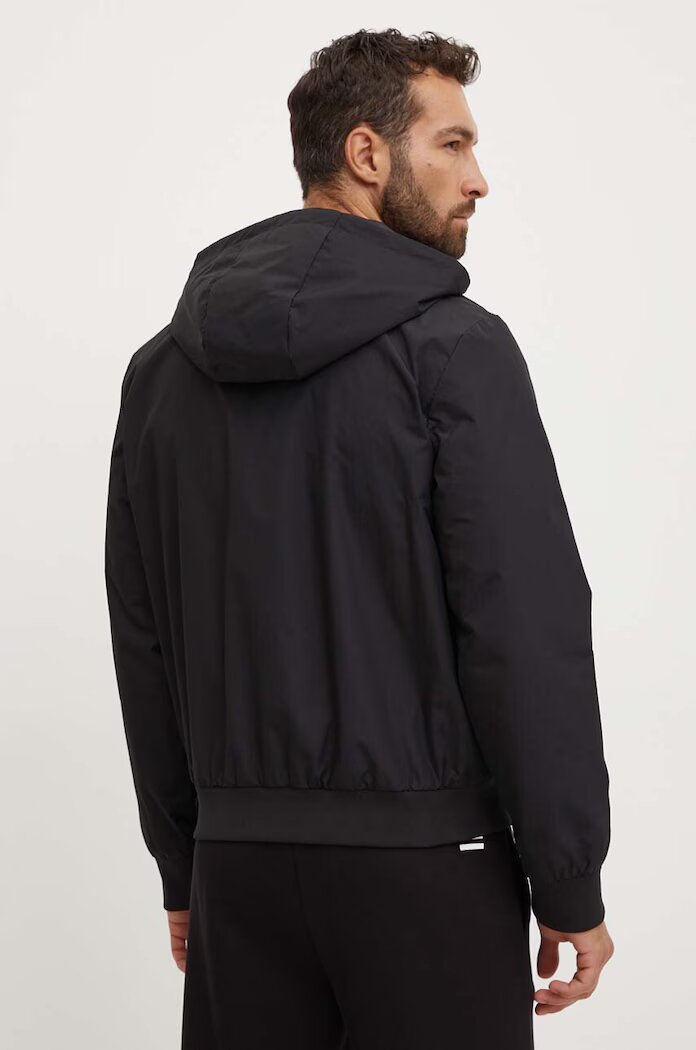 EA7 Emporio Armani Яке в черно преходен модел PNFZZ.8NPB21