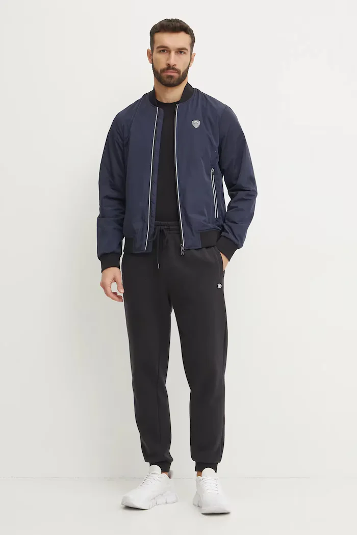EA7 Emporio Armani Яке в тъмносиньо преходен модел PN7LZ.8NPB12