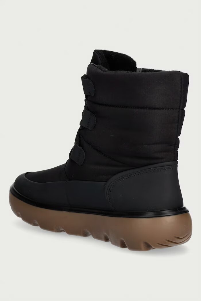 Ecco Glacia апрески дамски от кожа черни 243323-51052