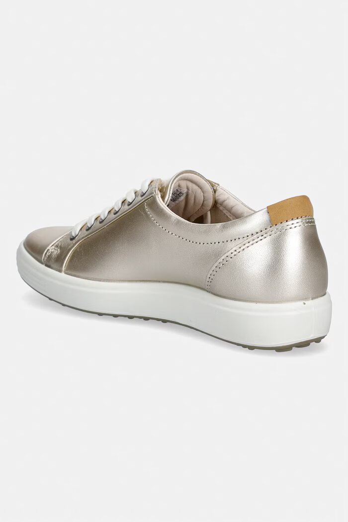 Ecco Кожени кецове Soft 7 W в златисто 430003-61160