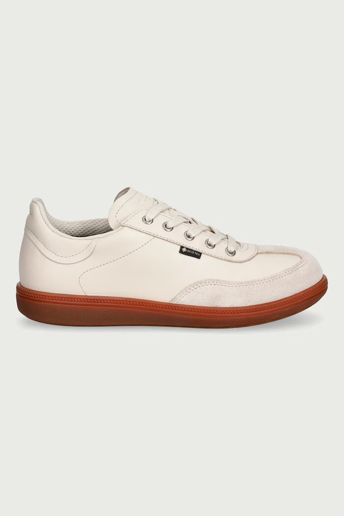 Ecco Soft 11 маратонки дамски от кожа бежови 235833-61598