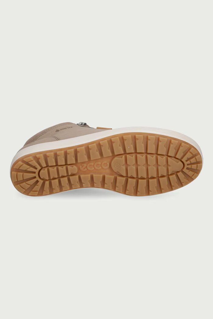 Ecco Soft 7 маратонки дамски от кожа бежови 450493-02674