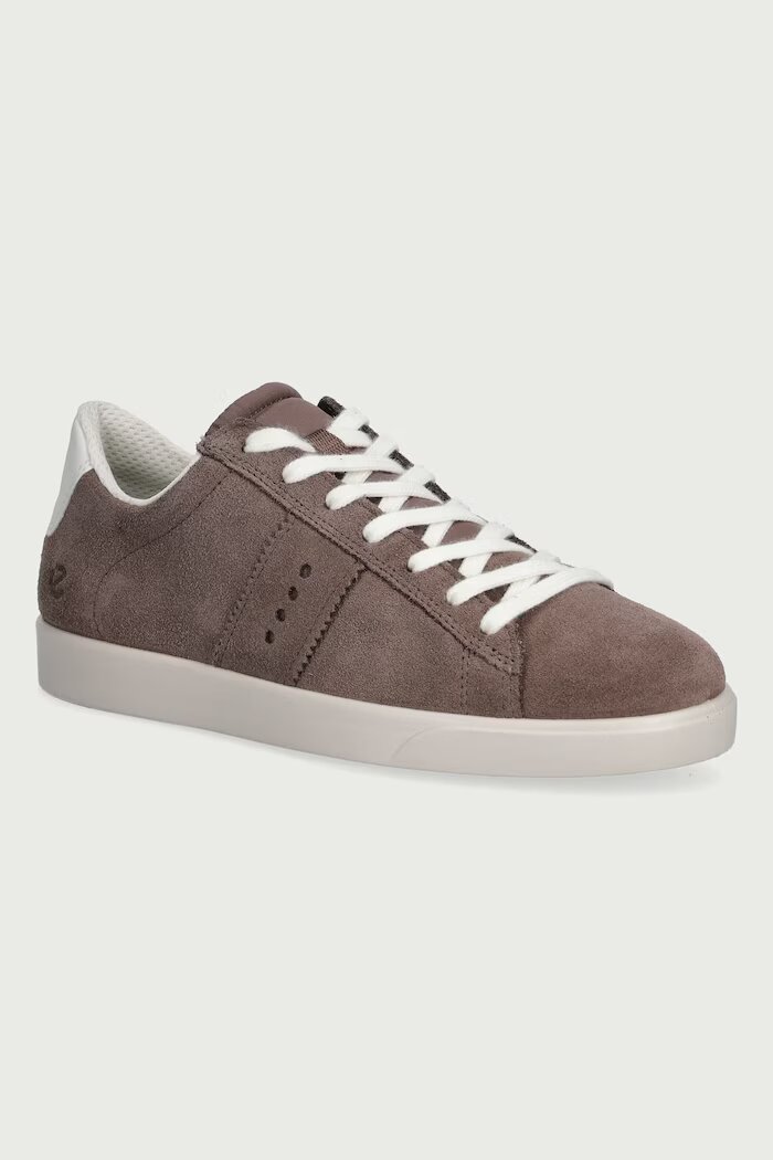Ecco Street Lite W маратонки дамски от велур кафяви 212803-61828